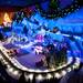 An eight by sixteen foot North Pole display in Charles Elkins' basement on Monday. Elkins builds most of the details himself using styrofoam and other materials. This particular creation has more than 650 trees. Daniel Brenner I AnnArbor.com